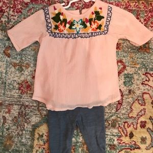 Mimi and Maggie embroidered set